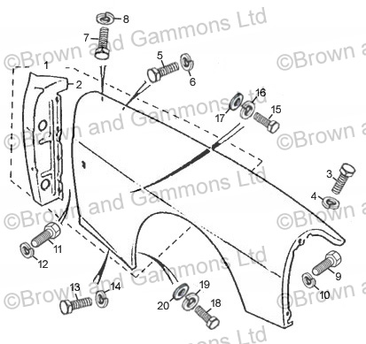 Image for Front Wings and fittings